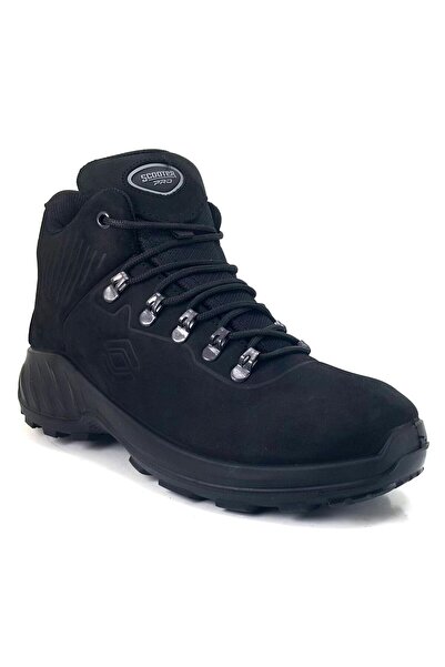 Scooter 4100 24KB Cizme casual pentru bărbați, impermeabile, din nubuc negru