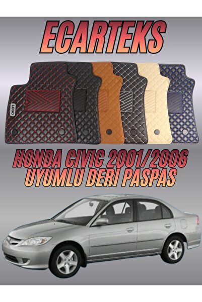 ECARTEKS PREMİUM QUALİTY CAR ACCESSORİES Honda Civic 2001/2006 Uyumlu Kapiton...