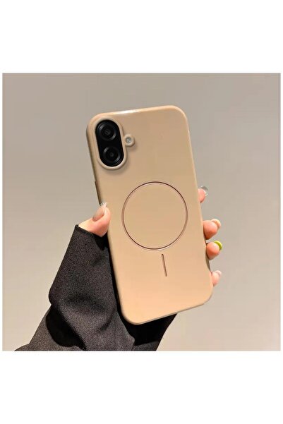 Zebana Samsung Galaxy A07 Compatible Case Vivid Silicone Case Desert Titanium