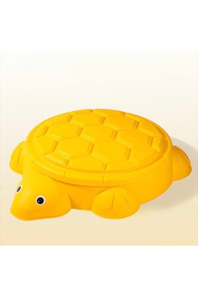 Biki حفرة رمل على شكل سلحفاة للأطفال - للعب في الأماكن المغلقة والمفتوحة (120...