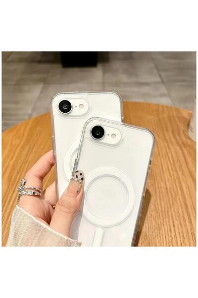 Zebana iPhone 16E Compatible Case Non-Yellowing Clearmag Case (M-Safe Compati...