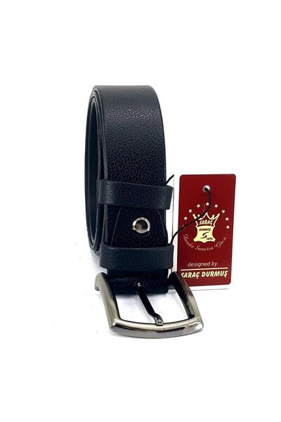 nehironline Saraç 1103 24K 3,5 εκ. Ανδρική ζώνη τζιν μαύρη