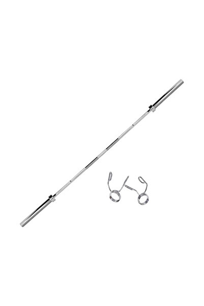 Prosportsae 60-Inch Olympic Barbell with Collars – Chrome Steel Weightlifting...