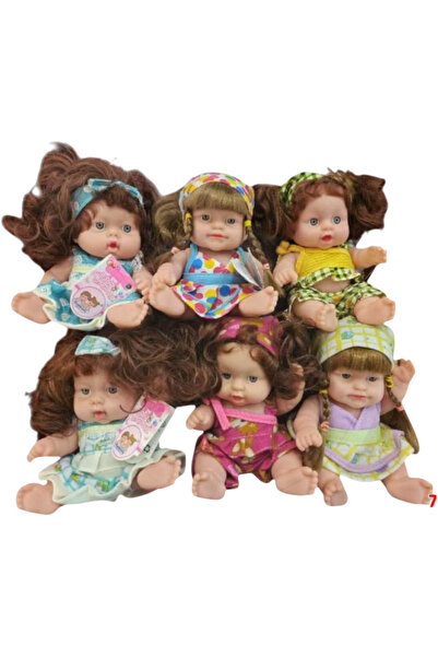 Toybox مجموعة من 6 دمى أطفال حديثي الولادة واقعية، ألعاب تمثيلية للبنات