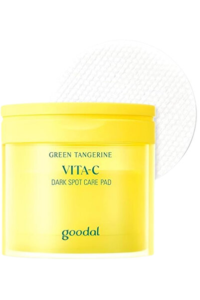 Goodal وسادات تونر مفتحة للبشرة بفيتامين سي بنكهة اليوسفي الأخضر (70 ورقة)