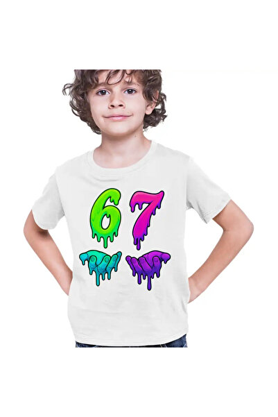 OEM Παιδικό Αγορίστικο T-Shirt Six Seven Meme 67