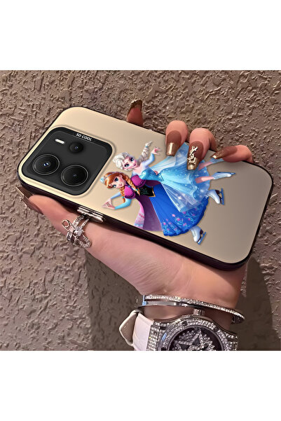 Hontinga حافظة رقيقة وصلبة متوافقة مع كاميرا ريدمي نوت 14 4G بنمط إلسا