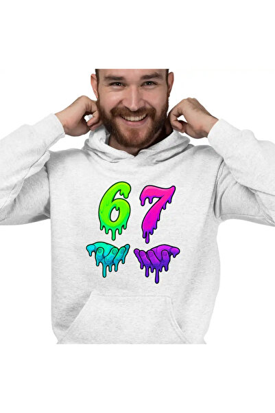 OEM Men's Hoodie Six Seven Meme 67