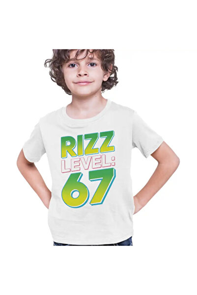 OEM Tricou Copii Baieti Six Seven Rizz Level 67