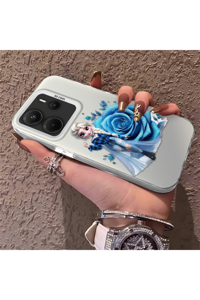 Hontinga حافظة رقيقة وصلبة متوافقة مع كاميرا Redmi Note 14 مع نمط إلسا