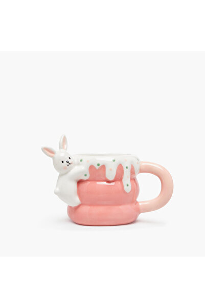 Lifestyle كوب دولوميت على شكل أرنب بمقبض - 370 مل
