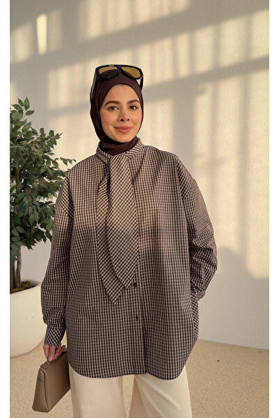 MODA AKSA 5454 BEY GÖMLEK KAHVE