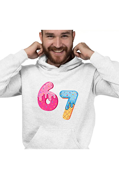 OEM Men's Hoodie Six Seven Chocolate Cream Donuts