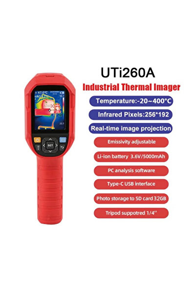 Unit UTI260A Thermal Imaging Camera Real-Time Image Transmission HD 256X192 P...