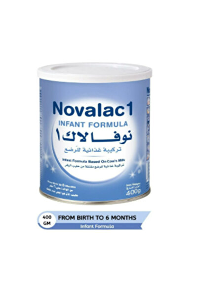 Nova نوفالاك، حليب الأطفال رقم 1 - 400 غرام