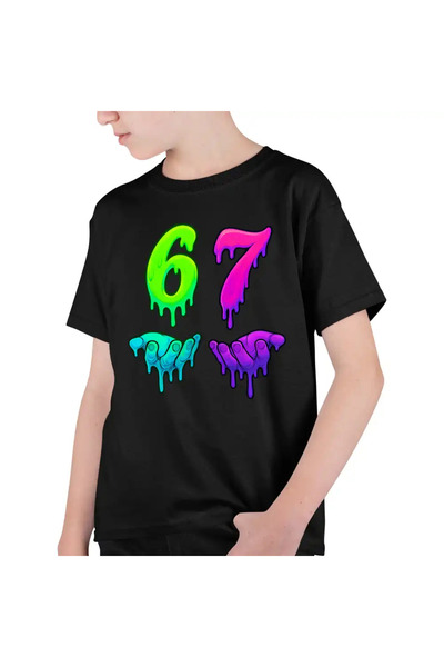 OEM Tricou Copii Baieti Six Seven Meme 67
