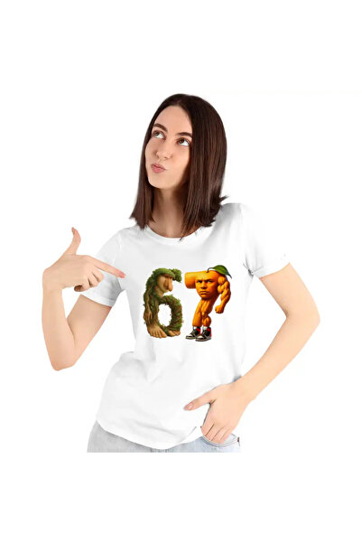 OEM Tricou Femei Six Seven Brainrot Orange Italian Meme Fitness