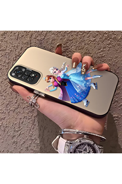 Hontinga حافظة رقيقة وصلبة متوافقة مع كاميرا Redmi Note 11S، بنمط إلسا