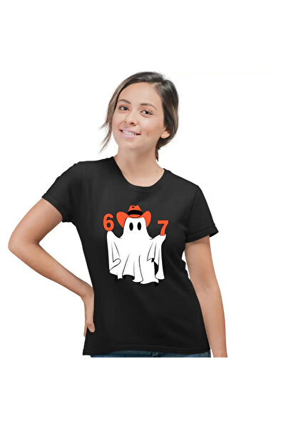 OEM Tricou Femei Six Seven Fantoma 67 Halloween