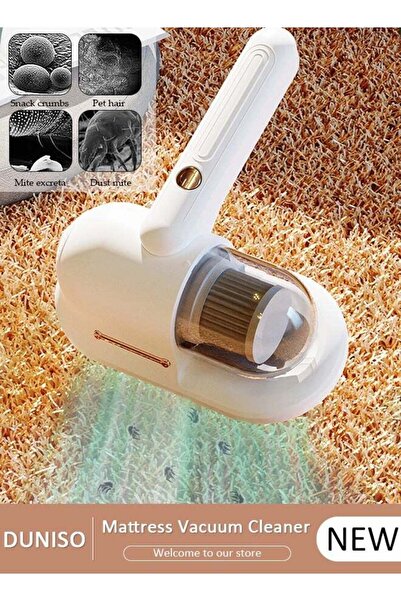 DOMEET Mattress Vacuum Cleaner Handheld UV Bed Vacuum Mite Removal Instrument