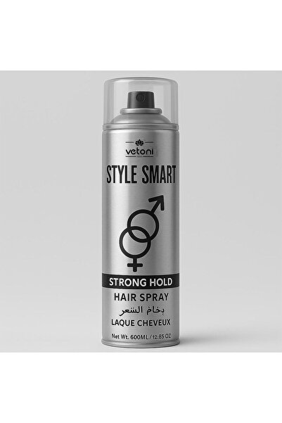 Vetoni Strong Hold Hair Spray For Styling & Strong Holding 600 ML (Buy 1 Get ...