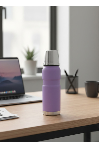 Elista 500 ml Double Wall Leakproof Stainless Steel Thermos – Keeps Hot for 1...