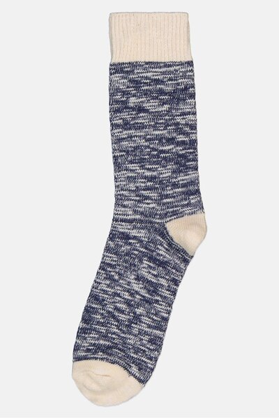 CELIO Men Chaussettes Hautes Socks, Heather Navy