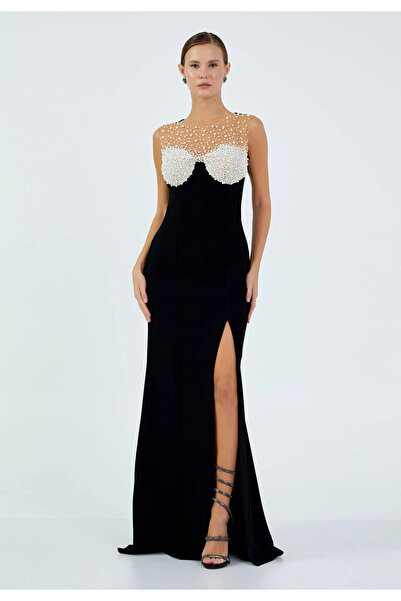 RENGİNN Rochie de ocazie cu perle