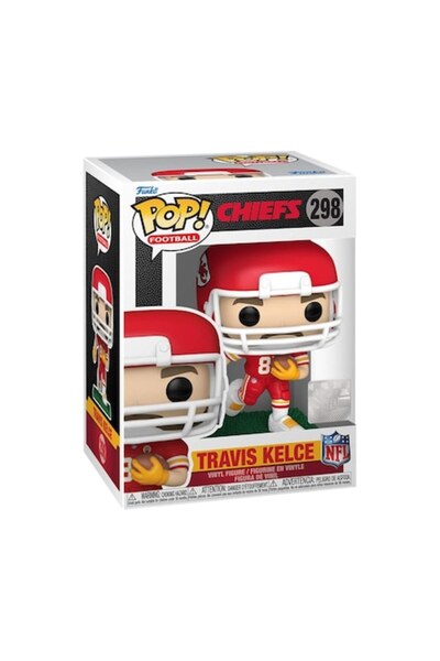 Funko POP Figure, Chiefs 298 Travis Kelce, Multicolor, 10cm