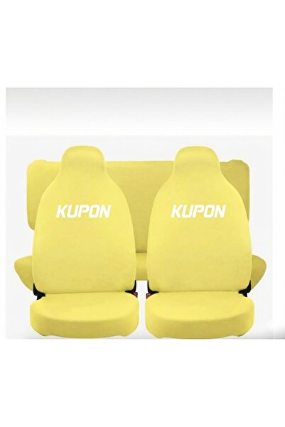 Vemaks Oto Aksesuar Kupon Sari Service Cover Front and Rear Set Auto Seat Cover