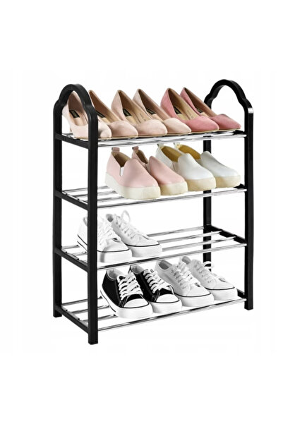 metalocasnice Organizator incaltaminte, DECORTREND, Metal / Plastic, 4 Nivele...
