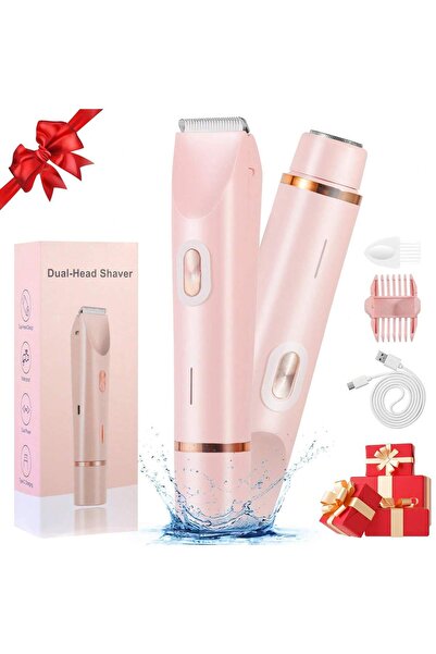 Solimpia Portable Mini Lady Electric Razor 2 in 1 Lady Shaver Facial Hair Rem...