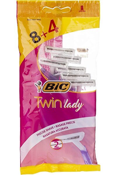 Bic حقيبة رازور توين للنساء - عبوة من 12 قطعة