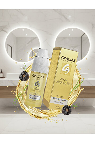Gracius سيروم الثوم الأسود للشعر 50 مل