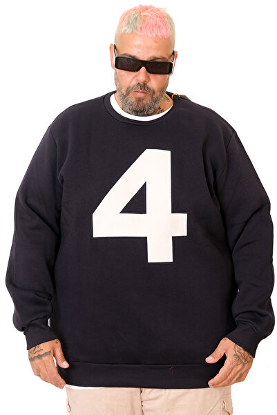 ModeXL Mode XL Oversize Bis Collar Sweat 4 U25809