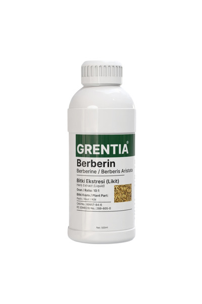 Grentia Berberin Sıvı Ekstresi / Sıvı Ekstraktı 500 ml - Berberis vulgaris