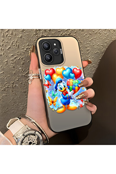 Hontinga حافظة ريدمي 12 4G المتوافقة مع نمط البط المصنوعة من السيليكون الرقيق...