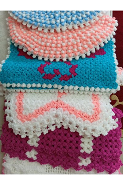 Pervin Ablacım El örgüsü banyo lifi karışık gönderilir