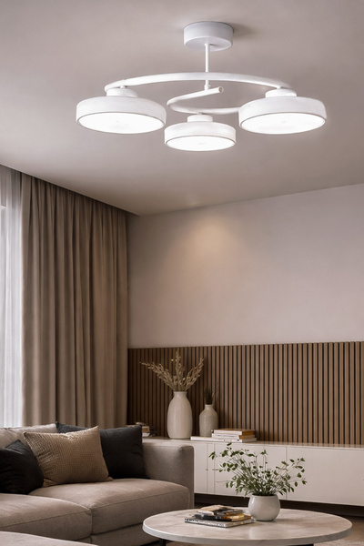 Turanconcept Dönence Led Modern Tasarım Enerji Tasarruflu Üç Renk Işık Ledli ...