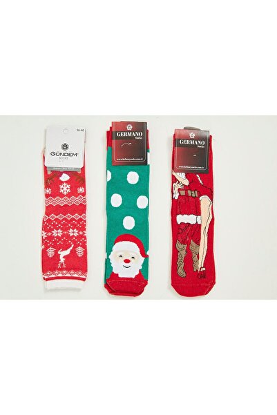 TRENDHİLL C111 New Year Patterned Socks