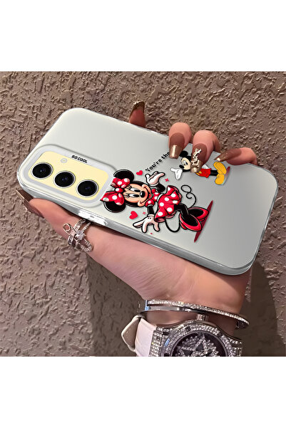 Hontinga حافظة صلبة رفيعة متوافقة مع كاميرا سامسونج جالاكسي S24 Fe بنمط ميني