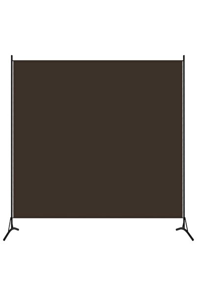 vidaxl 1-Panel Room Divider Brown 175x180 cm