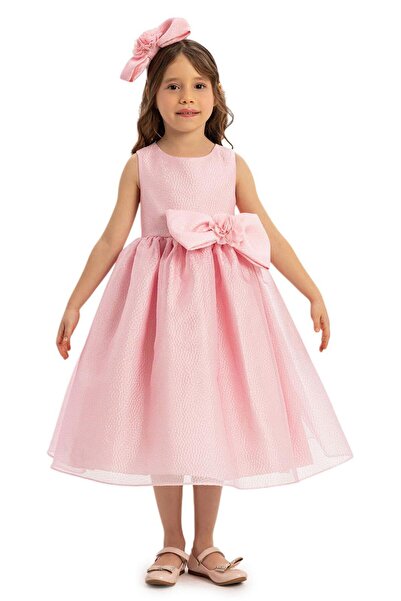 Via Bambino Lovely Girls Dress Pink 35347