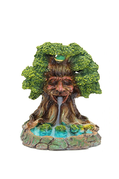 Epilons Полиестерна горелка за тамян с обратен поток от дърво