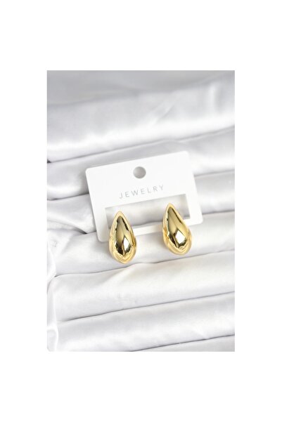 Skygo أقراط ذهبية اللون 24 ملم - TJ-BKP11378