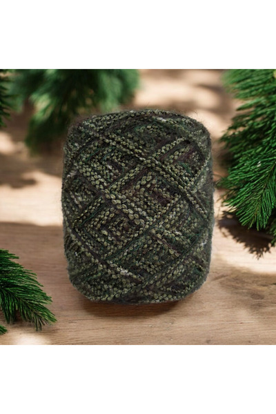 Kırlangıç خيط مزدوج الطبقات من مزيج صوف الكيد موهير والصوف بتصميم مصنوع يدويً...