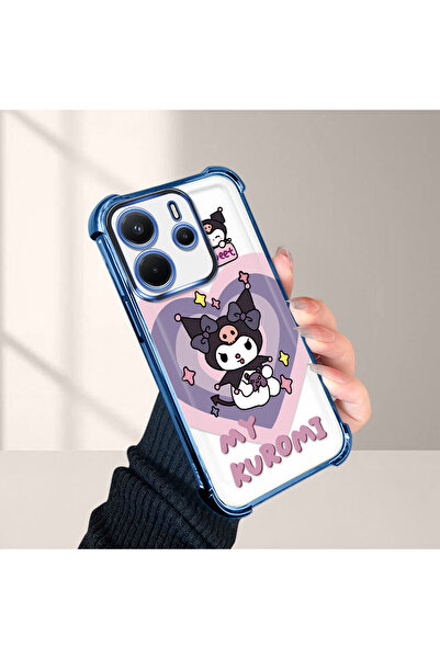 ucuc Redmi Note 14 Compatible Transparent Silicone Flutter Protective Case wi...