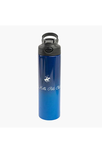 Beverly Hills Polo Club Logo Print Sipper Water Bottle- 1L