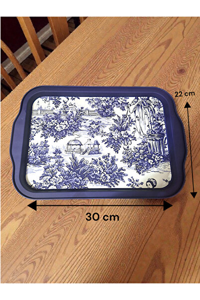 sakr hobi market ve ev gereçleri Metal tepsi kahve tepsisi sunum çay tepsisi