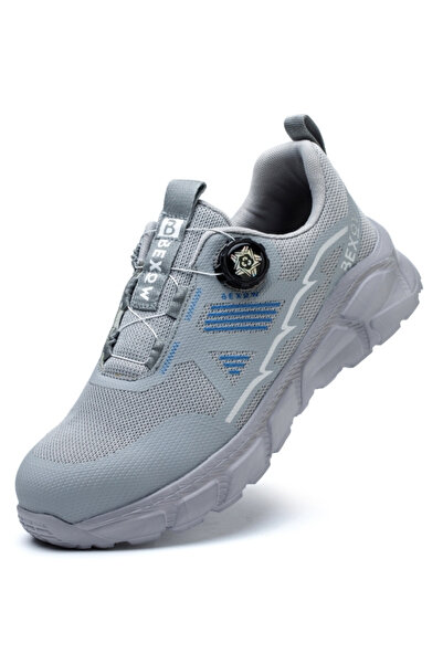 BEXOW Safety Shoes Steel Toe Lightweight Work Sneakers for Men and Women Brea...